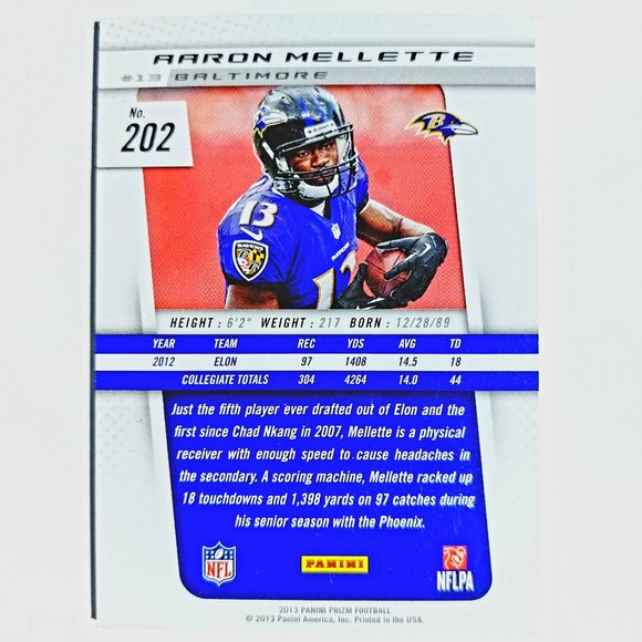 Baltimore Ravens (Aaron Mellette) - FTBL [3_AM1] - Picture 3 of 3